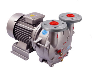 Liquid cycle monoblock vacuum pump