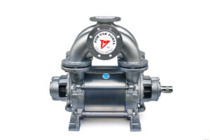 Single stage stainless steel vacuum pump with liquid ring